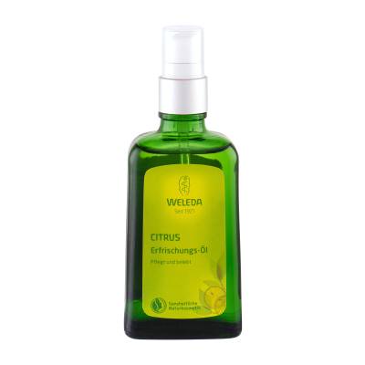 Weleda Citrus Refreshing Масло за тяло за жени 100 ml увредена кутия
