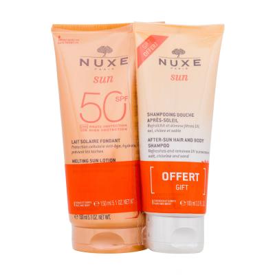 NUXE Sun Melting Sun Lotion SPF50 Слънцезащитна козметика за тяло Комплект