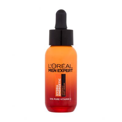 L'Oréal Paris Men Expert Hydra Energetic Vitamin C Shot Serum Серум за лице за мъже 30 ml