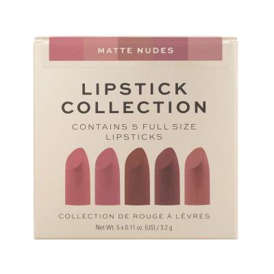 Revolution Pro Lipstick Collection Подаръчен комплект червило 3,2 g Naked + червило 3,2 g Raw + червило 3,2 g Real + червило 3,2 g Protect + червило 3,2 g Truth