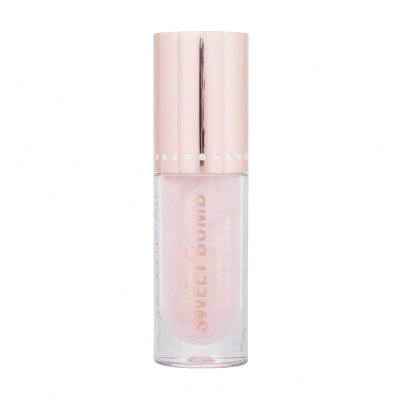 Makeup Revolution London Y2K Baby Sweet Bomb Lip Gloss Блясък за устни за жени 4,5 ml Нюанс Candyfloss Pink Glitter