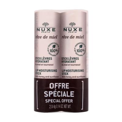 NUXE Rêve de Miel Lip Moisturising Stick Балсам за устни за жени 2x4 g