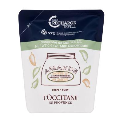 L'Occitane Almond (Amande) Milk Concentrate Крем за тяло за жени Пълнител 200 ml