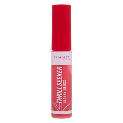 Rimmel London Thrill Seeker Glassy Gloss Блясък за устни за жени 11 ml Нюанс 500 Pine To The Appel