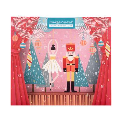 Yankee Candle Home Inspiration Advent Calendar Подаръчен комплект чаена свещ 24 x 9,8 g
