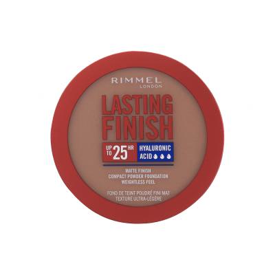 Rimmel London Lasting Finish 25H Compact Powder Foundation SPF20 Фон дьо тен за жени 7 g Нюанс 012 Cinnamon