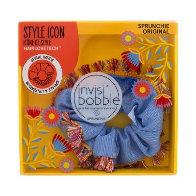 Invisibobble Flores & Bloom Sprunchie Ластик за коса за жени 1 бр Нюанс Hola Lola