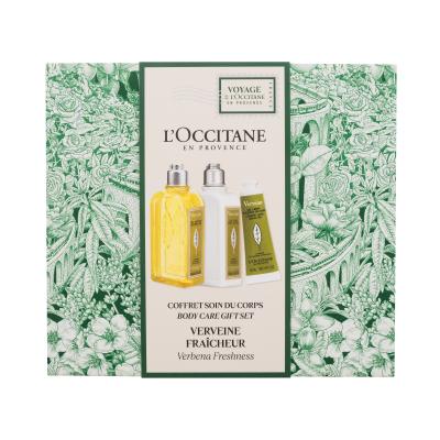 L'Occitane Verveine (Verbena) Body Care Gift Set Подаръчен комплект душ гел Verveine Shower Gel 250 ml + лосион за тяло Verveine Body Lotion 250 ml + крем за ръце Verveine Cooling Hand Cream-Gel 30 ml