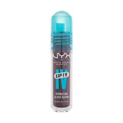 NYX Professional Makeup Lip I.V. Hydrating Gloss Stain Блясък за устни за жени 5 ml Нюанс 15 Water 'Bout Wine?