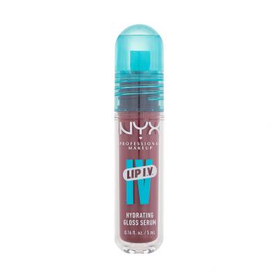 NYX Professional Makeup Lip I.V. Hydrating Gloss Stain Блясък за устни за жени 5 ml Нюанс 09 Blush Rush
