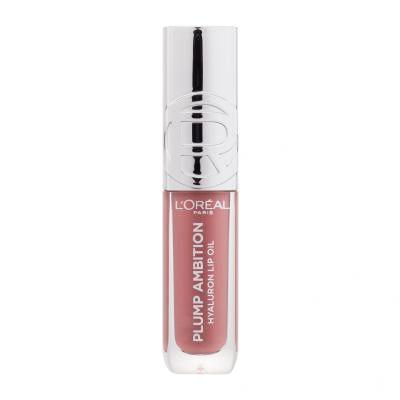 L'Oréal Paris Plump Ambition Hyaluron Lip Oil Масло за устни за жени 5 ml Нюанс 650 Nude Macaron