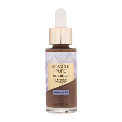 Max Factor Miracle Pure Skin Reset 2in1 Serum Foundation Фон дьо тен за жени 30 ml Нюанс 95-100 Deep To Very Deep