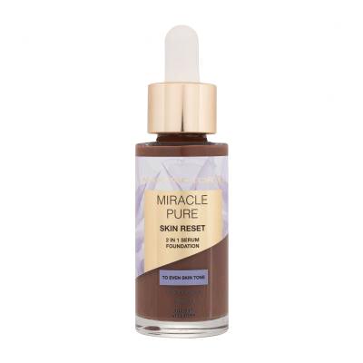 Max Factor Miracle Pure Skin Reset 2in1 Serum Foundation Фон дьо тен за жени 30 ml Нюанс 100-110 Very Deep