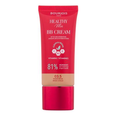 BOURJOIS Paris Healthy Mix Clean & Vegan BB Cream BB крем за жени 30 ml Нюанс 03.5 Warm Beige
