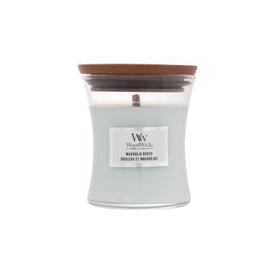 WoodWick Magnolia Birch Ароматна свещ 85 g