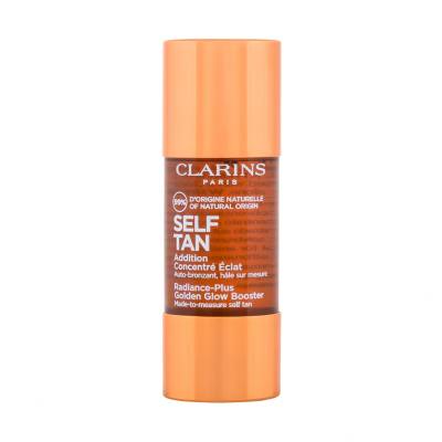 Clarins Self Tan Radiance-Plus Golden Glow Booster Face Автобронзант за жени 15 ml увредена кутия