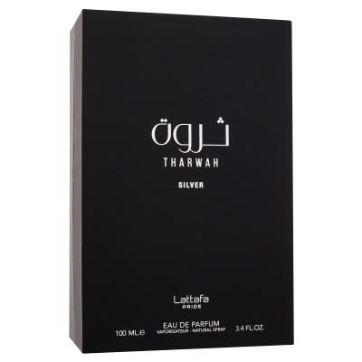 Lattafa Tharwah Silver Eau de Parfum за мъже 100 ml увреден флакон