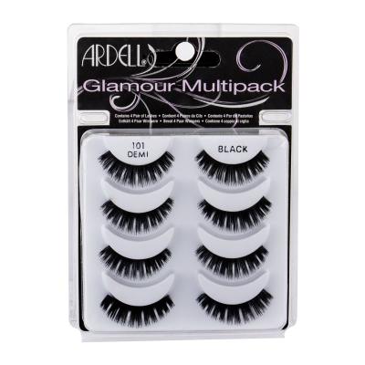 Ardell Glamour Multipack Изкуствени мигли за жени 4 бр Нюанс Black увредена кутия