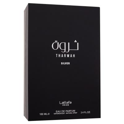 Lattafa Tharwah Silver Eau de Parfum за мъже 100 ml увредена кутия