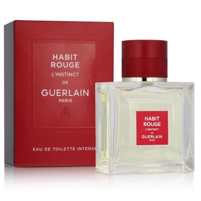 Guerlain Habit Rouge L&#039;Instinct Eau de Toilette за мъже 50 ml