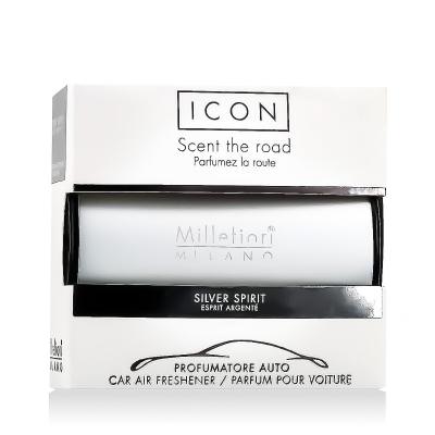 Millefiori Milano Icon Classic Silver Spirit Ароматизатор за автомобил 47 g