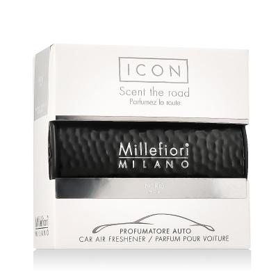 Millefiori Milano Icon Metallo Nero Ароматизатор за автомобил 47 g