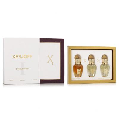 Xerjoff Discovery Set I Подаръчен комплект парфюм Cruz Del Sur II 15 ml + EDP Erba Pura 15 ml + парфюм Uden Overdose 15 ml