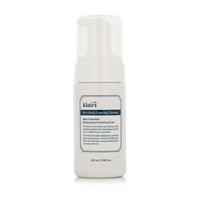 Dear, Klairs Rich Moist Foaming Cleanser Почистваща пяна 100 ml