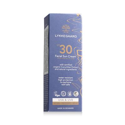 Lykkegaard Sun Facial Sun Cream SPF30 Слънцезащитен продукт за лице 50 ml