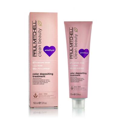 Paul Mitchell Clean Beauty Color Protect Color Depositing Treatment Маска за коса за жени 150 ml Нюанс Amethyst