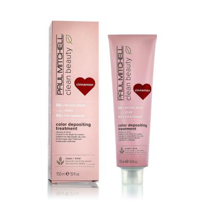 Paul Mitchell Clean Beauty Color Protect Color Depositing Treatment Маска за коса за жени 150 ml Нюанс Cinnamon