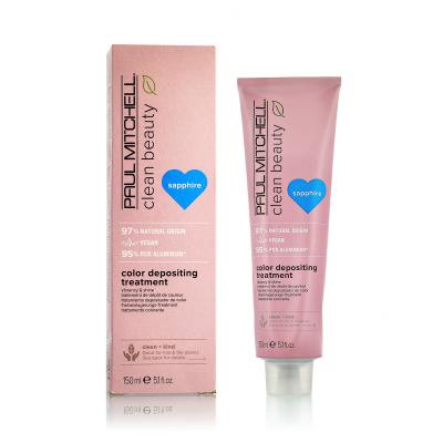 Paul Mitchell Clean Beauty Color Protect Color Depositing Treatment Маска за коса за жени 150 ml Нюанс Sapphire