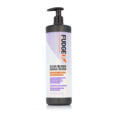 Fudge Professional Clean Blonde Damage Rewind Violet-Toning Conditioner Балсам за коса 1000 ml