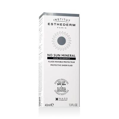 Institut Esthederm No Sun Mineral Protective Sheer Fluid SPF50+ Слънцезащитен продукт за лице 40 ml
