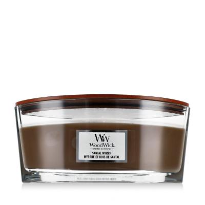 WoodWick Santal Myrrh Ароматна свещ 453,6 g