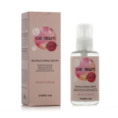 Inebrya Ice Cream Keratin Restructuring Serum Серум за коса 100 ml