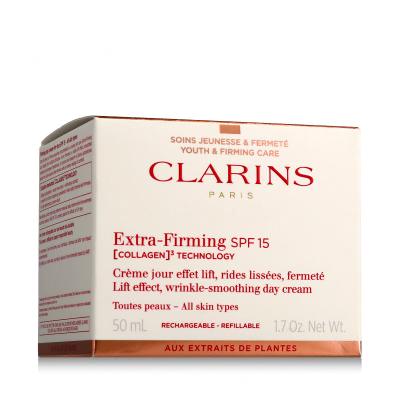 Clarins Extra-Firming Day Cream All Skin Types, SPF15 Дневен крем за лице за жени 50 ml