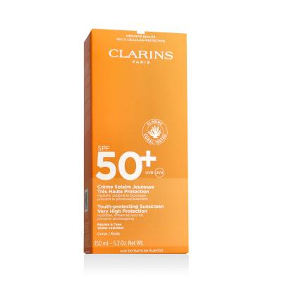 Clarins Sun Care Youth-Protecting Body Sunscreen SPF50+ Слънцезащитна козметика за тяло 150 ml