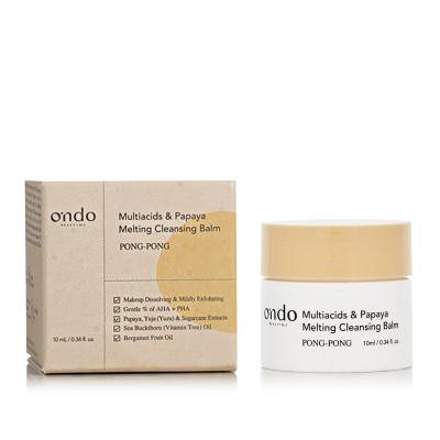 Ondo Beauty 36.5 PONG-PONG Multiacids &amp; Papaya Melting Cleansing Balm Почистващ крем 10 ml