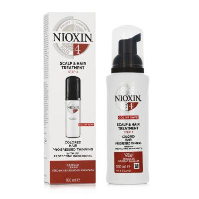 Nioxin System 4 Color Safe Scalp &amp; Hair Treatment Грижа „без отмиване“ за жени 100 ml