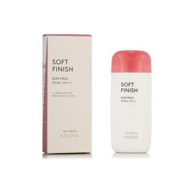 Missha All Around Safe Block Soft Finish Sun Milk SPF50+ Слънцезащитен продукт за лице 70 ml