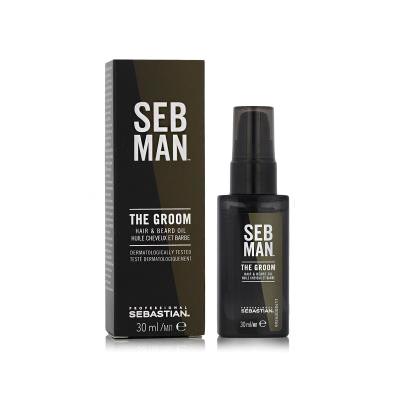 Sebastian Professional Seb Man The Groom Hair &amp; Beard Oil Масла за коса за мъже 30 ml