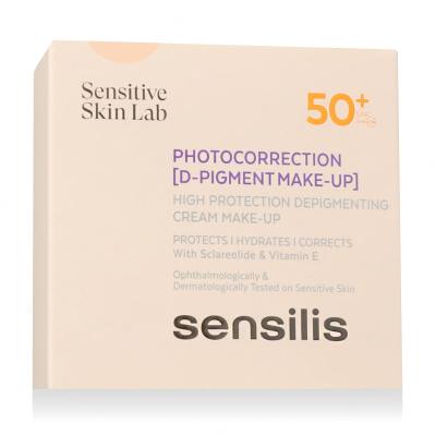 Sensilis Photocorrection [D-Pigment Make-Up] SPF50+ Фон дьо тен 10 g Нюанс 01 Natural Rose