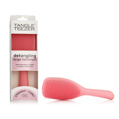 Tangle Teezer Wet Detangler Large Четка за коса за жени 1 бр Нюанс Salmon Pink