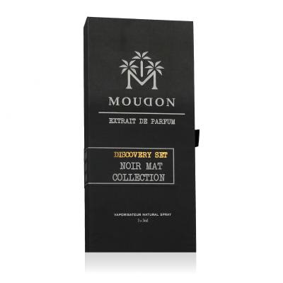 Moudon Discovery Set Noir Mat Collection Подаръчен комплект парфюмен екстракт 3 x 3 ml