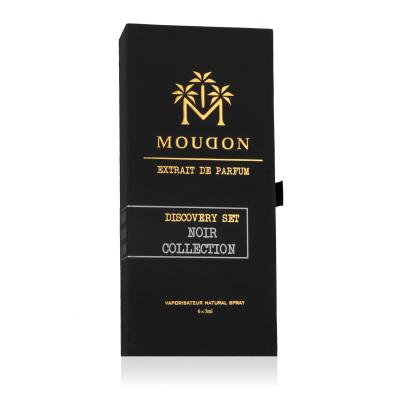 Moudon Discovery Set Noir Collection Подаръчен комплект парфюмен екстракт 6 x 3 ml