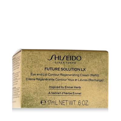 Shiseido Future Solution LX Eye And Lip Contour Regenerating Cream Околоочен крем за жени Пълнител 17 ml