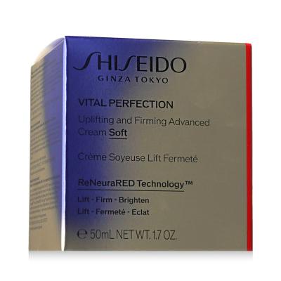 Shiseido Vital Perfection Uplifting &amp; Firming Advanced Cream Soft Дневен крем за лице за жени 50 ml