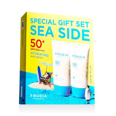 Frudia Ultra UV Shield Sun Essence SPF50+ Слънцезащитен продукт за лице 2x50 g
