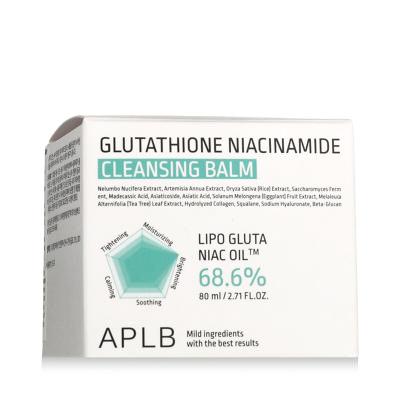 APLB Glutathione Niacinamide Cleansing Balm Почистване на грим 80 ml